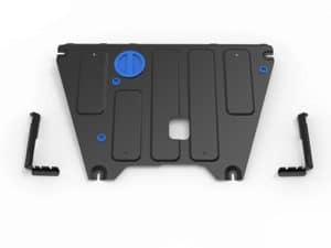 Защита картера + КПП+ комплект крепежа, Rival, Сталь, Changan CS35 Plus;2022-;1.4;FWD;РКПП