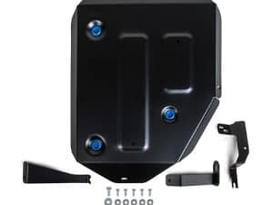 Защита топливного бака + комплект крепежа, RIVAL, Сталь, Hyundai Santa Fe 2021-, V - 2.2d; 2.5; 3.5/Kia Sorento 2020-, V - 2.2d; 2.5; 3.5; полный прив