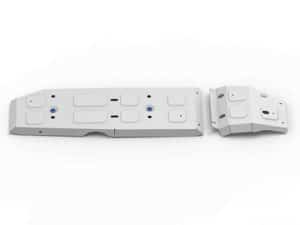 Защита бака (2 части) + комплект крепежа,, Rival, Алюминий, JAC T6;2018-2024;2;4WD;МКПП; JAC T8;2023-;2;4WD;МКПП;Sollers ST6;2023-;2;4WD;МКПП