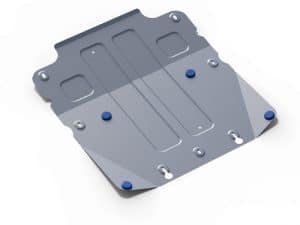 Защита картера + комплект крепежа, Rival, Алюминий, Kia Stinger 2018-2021, V - 2.0T; 3.3T; полный привод/Genesis G70 2018-2021; 2021-, V - 2.0T; полны