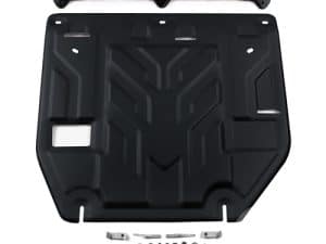 Защита картера + КПП + комплект крепежа, Rival, Сталь,Geely  Monjaro;2023-;2,0;4WD;АКПП