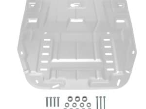 Защита картера + КПП + комплект крепежа, RIVAL, Алюминий, KIA K5 2020-, V - 2.0; 2.5/Hyundai Sonata (DN8) 2019-, V - 2.0; 2.5; Увеличенная