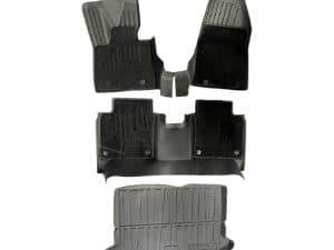 Двухслойные полики, коврики в салон Zeekr X, TPE, рест