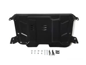 Защита картера + КПП + комплект крепежа, Rival, Сталь,Toyota Camry;Toyota Highlander;Toyota Venza;Lexus ES 200;Lexus ES 250;Lexus ES 350;Lexus RX 270;