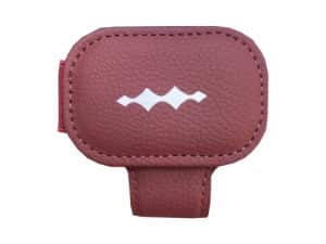Держатель для очков BYD Leopard, на магните, бордовый