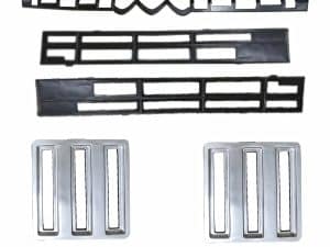 Защитная сетка радиатора в передний бампер BYD Leopard 5