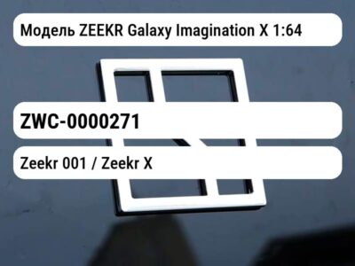 Модель ZEEKR Galaxy Imagination X 1:64