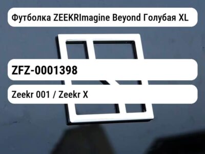 Футболка ZEEKRImagine Beyond Голубая XL