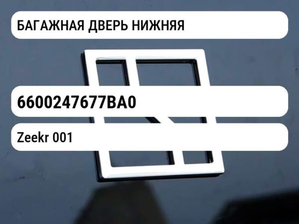 БАГАЖНАЯ ДВЕРЬ НИЖНЯЯ
