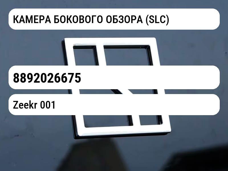 КАМЕРА БОКОВОГО ОБЗОРА (SLC)