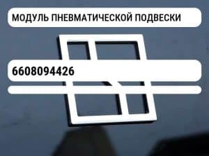 МОДУЛЬ ПНЕВМАТИЧЕСКОЙ ПОДВЕСКИ