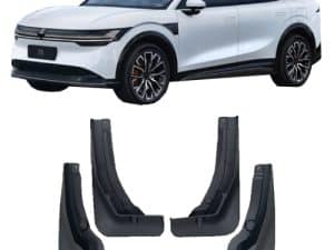 Брызговики Zeekr 7x, черного цвета