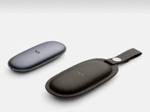 Чехол для смарт ключа Lixiang, черного цвета, эко кожа