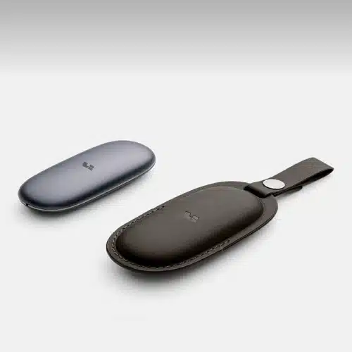 Чехол для смарт ключа Lixiang, черного цвета, эко кожа