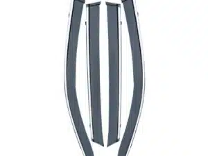 Ветровики, дефлекторы прозрачные с хромом Hongqi EQM5