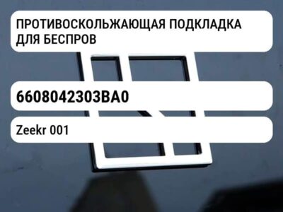 ПРОТИВОСКОЛЬЖАЮЩАЯ ПОДКЛАДКА ДЛЯ БЕСПРОВОДНОЙ ЗАРЯДКИ