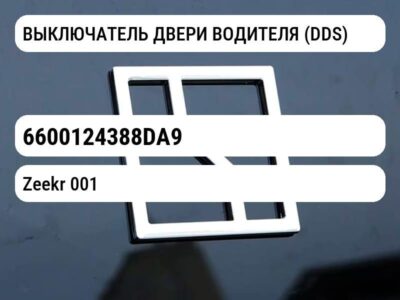 ВЫКЛЮЧАТЕЛЬ ДВЕРИ ВОДИТЕЛЯ (DDS)
