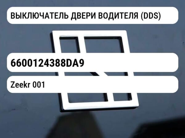 ВЫКЛЮЧАТЕЛЬ ДВЕРИ ВОДИТЕЛЯ (DDS)