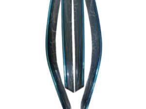 Ветровики, дефлекторы Voyah Free, черные с хромом