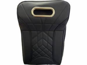 Подушка на подлокотник с салфетницей BYD Leopard, черный, эко-кожа