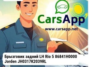Kia Rio Брызговик задний LH Rio 5 86841H0000 JH0317K2039RL