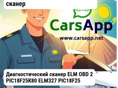 Аксессуары Диагностический сканер Диагностический сканер ELM OBD 2 PIC18F25K80 ELM327 PIC18F25K80 PIC18F25K80