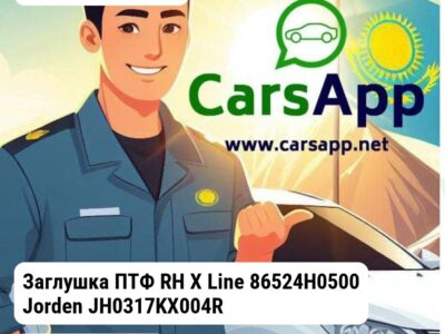 Kia Rio X-Line Заглушка ПТФ RH X Line 86524H0500 Jorden JH0317KX004R JH0317KX004R