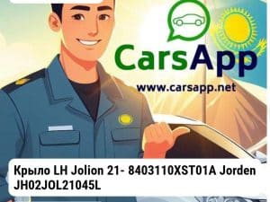 Haval Jolion Крыло LH Jolion 21- 8403110XST01A JH02JOL21045L