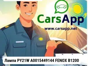 Автосвет Лампа Лампа PY21W A0015449144 FENOX B1200