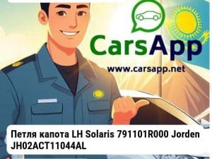 Hyundai Accent/Solaris Петля капота LH Solaris 791101R000 JH02ACT11044AL