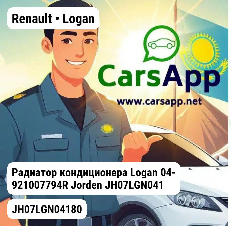 Renault Logan Радиатор кондиционера Logan 04- 921007794R JH07LGN04180