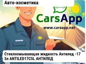 Масла и технические жидкости Авто-косметика Стеклоомывающая жидкость Антилед -17 5л ANTILED17C5L АНТИЛЕД ANTILED17C5L