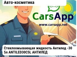 Масла и технические жидкости Авто-косметика Стеклоомывающая жидкость Антилед -30 5л ANTILED30C5L АНТИЛЕД ANTILED30C5L