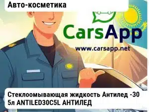 Масла и технические жидкости Авто-косметика Стеклоомывающая жидкость Антилед -30 5л ANTILED30C5L АНТИЛЕД ANTILED30C5L