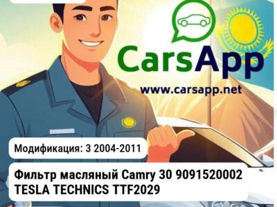 Lexus GS Фильтр масляный Camry 30 9091520002 TESLA TECHNICS TTF2029 TTF2029 3