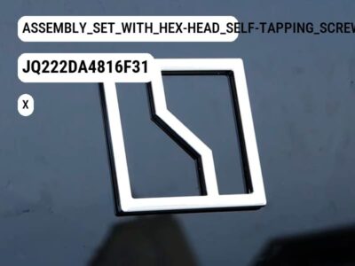 ASSEMBLY_SET_WITH_HEX-HEAD_SELF-TAPPING_SCREW_WITH_CROSS-RECESSED_CONCAVE_AND_PLAIN_WASHER для Zeekr X (JQ222DA4816F31)