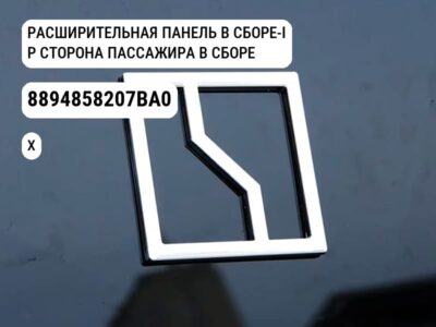 РАСШИРИТЕЛЬНАЯ ПАНЕЛЬ В СБОРЕ-I P СТОРОНА ПАССАЖИРА В СБОРЕ для Zeekr X (8894858207BA0)