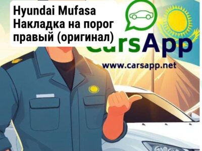 Hyundai Mufasa Накладка на порог правый (оригинал) HMS-11