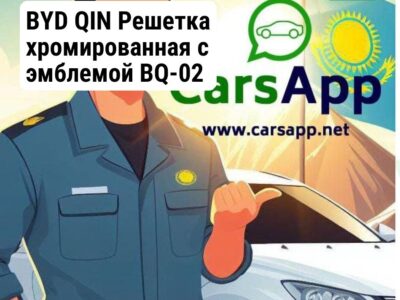 BYD QIN Решетка хромированная с эмблемой BQ-02