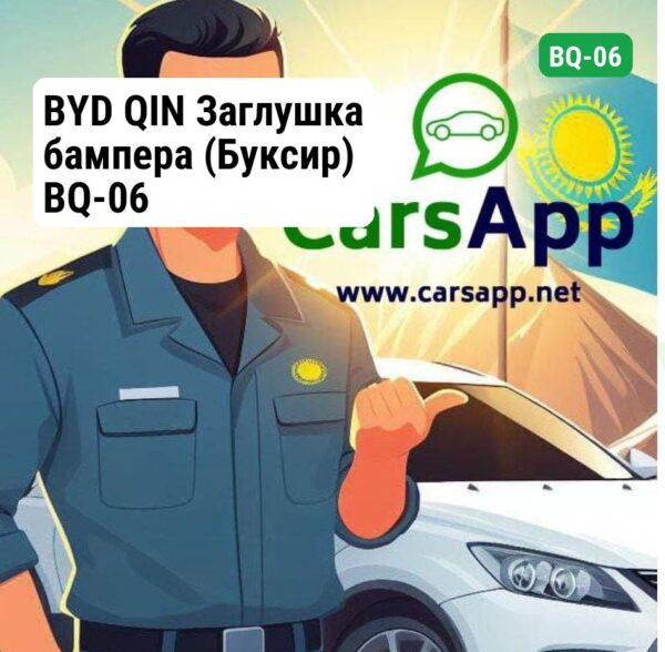 BYD QIN Заглушка бампера (Буксир) BQ-06