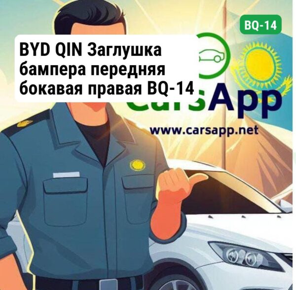 BYD QIN Заглушка бампера передняя бокавая правая BQ-14