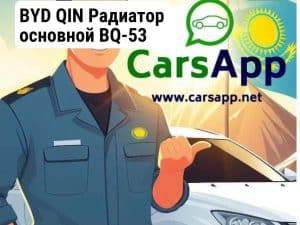 BYD QIN Радиатор основной BQ-53