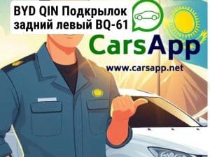 BYD QIN Подкрылок задний левый BQ-61