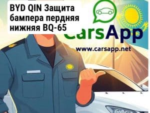 BYD QIN Защита бампера пердняя нижняя BQ-65