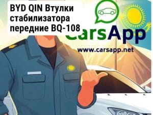 BYD QIN Втулки стабилизатора передние BQ-108