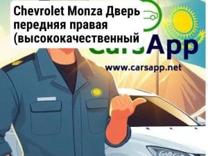 Chevrolet Monza Дверь передняя правая (высококачественный дубликат) CM-01DFR