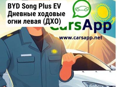 BYD Song Plus EV Дневные ходовые огни левая (ДХО) BSP-22