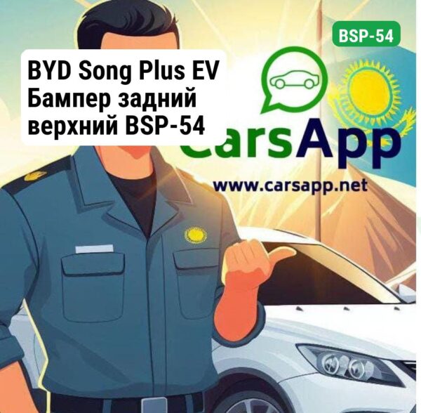 BYD Song Plus EV Бампер задний верхний BSP-54
