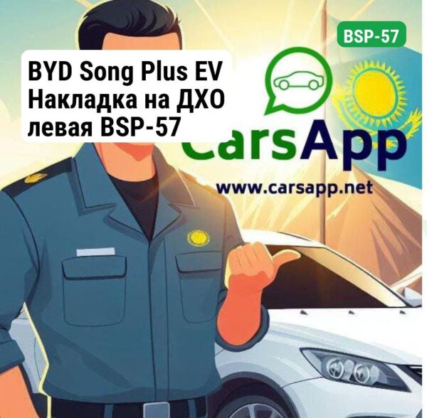 BYD Song Plus EV Накладка на ДХО левая BSP-57