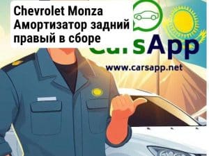 Chevrolet Monza Амортизатор задний правый в сборе (оригинал) CM-50